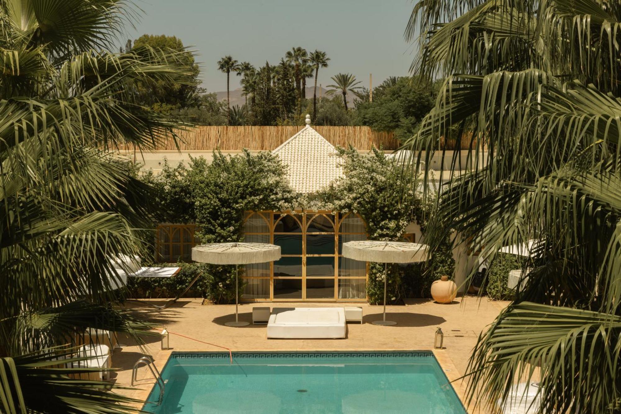 Les Palmiers Boutique Hotel & Spa 马拉喀什 外观 照片